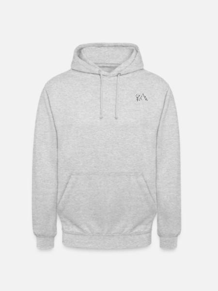 Berlin Kreuzberg - Unisex Hoodie - Hellgrau meliert