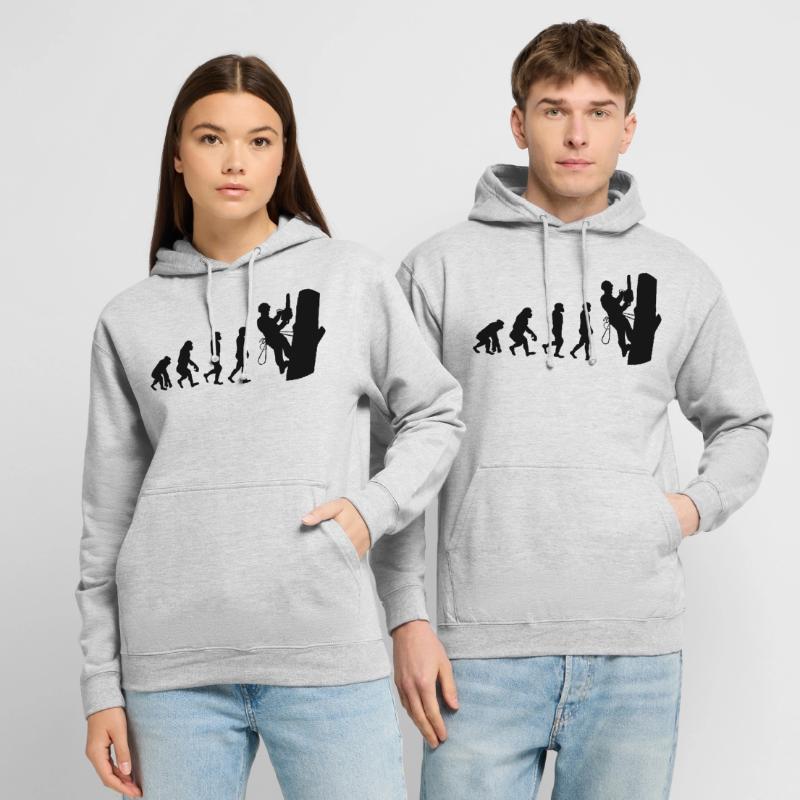 Arborist Tree Climber Climbing Trimmer Evolution Unisex Hoodie