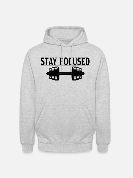 Formation - Sweat-shirt à capuche unisexe - gris clair chiné