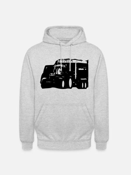 1455 loader wagons drive - Unisex Hoodie - light heather grey
