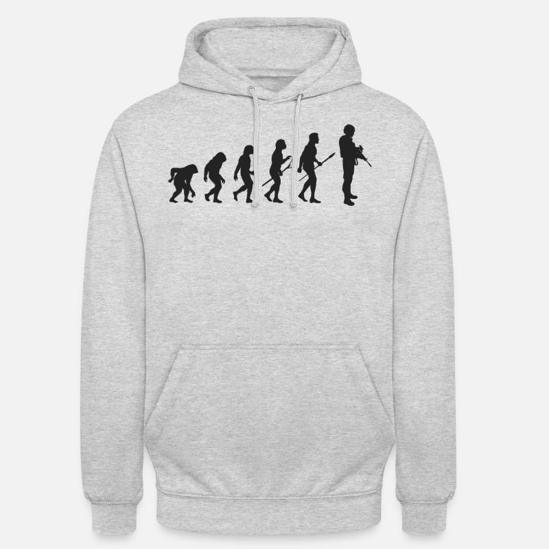 Army Evolution - Unisex Hoodie - light heather grey