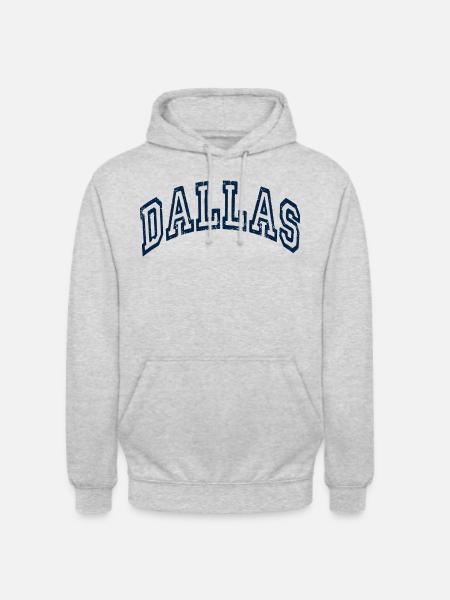 Dallas - Unisex Hoodie - light heather grey