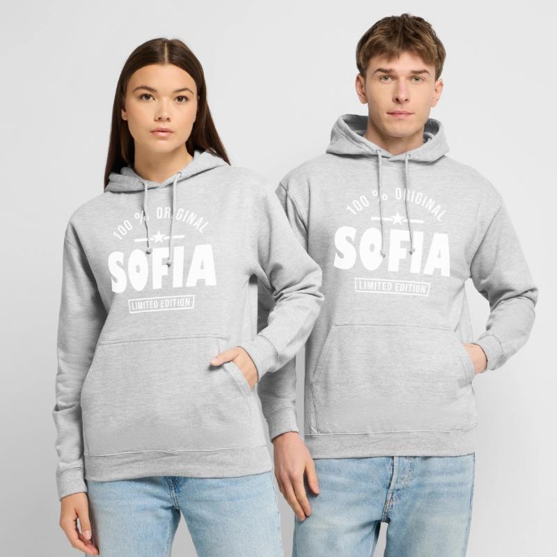 Sofia, sofia Sweat-shirt à capuche unisexe