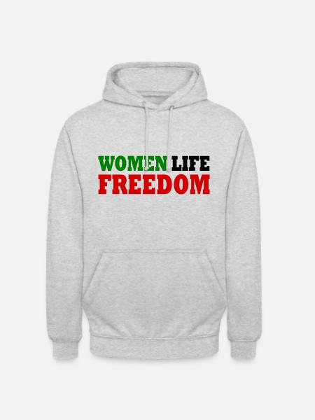 Women life freedom - Unisex Hoodie - light heather grey