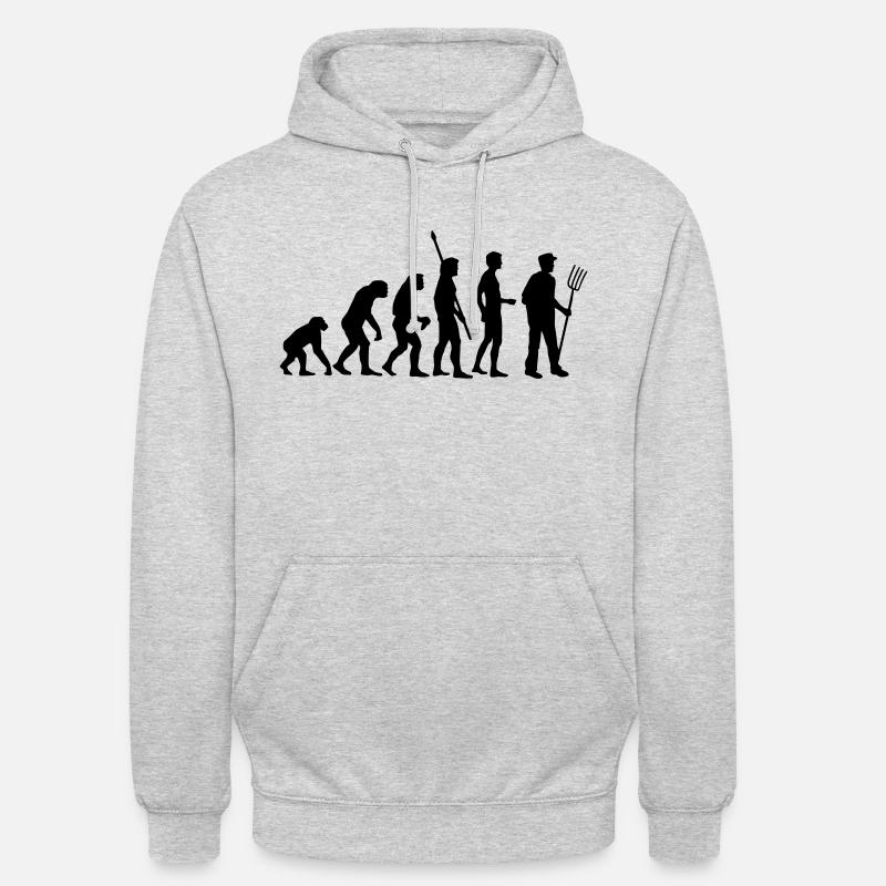 evolution_bauer_b Sweat-shirt à capuche unisexe