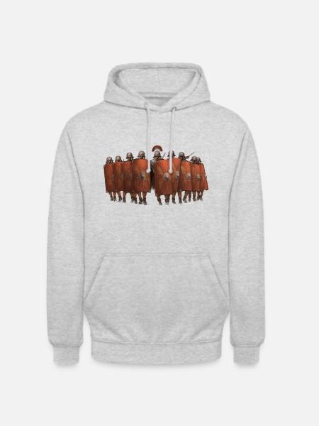 Legion (bunt) - Unisex Hoodie - Hellgrau meliert