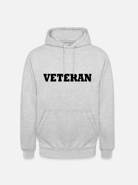 VETERAN - Unisex Hoodie - light heather grey