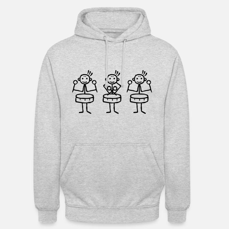 Samba Batucada Samba Reggae Drummer - Unisex Hoodie - light heather grey