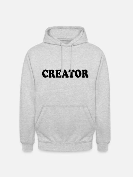 Creator - Unisex Hoodie - light heather grey