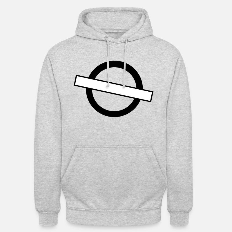 flugplatz Flugzeug Pilot Flieger - Unisex Hoodie - Hellgrau meliert