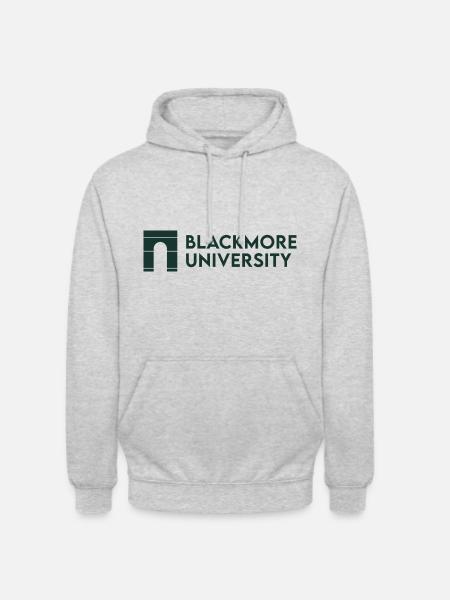 Sweat à capuche de l’Université Blackmore - Sweat-shirt à capuche unisexe - gris clair chiné