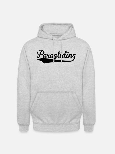 Paragliding Paraglieter Bestseller - Unisex Hoodie - light heather grey