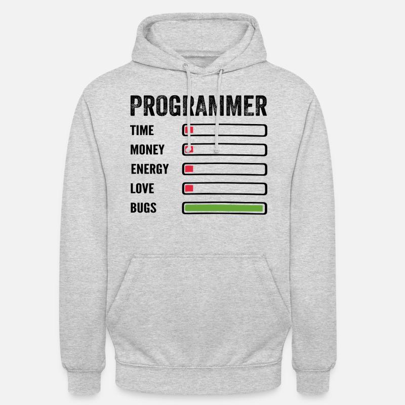 Developer Humor Programmer Coder Unisex Hoodie