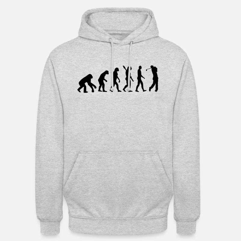 Golf Golfing Golfing b - Unisex Hoodie - light heather grey