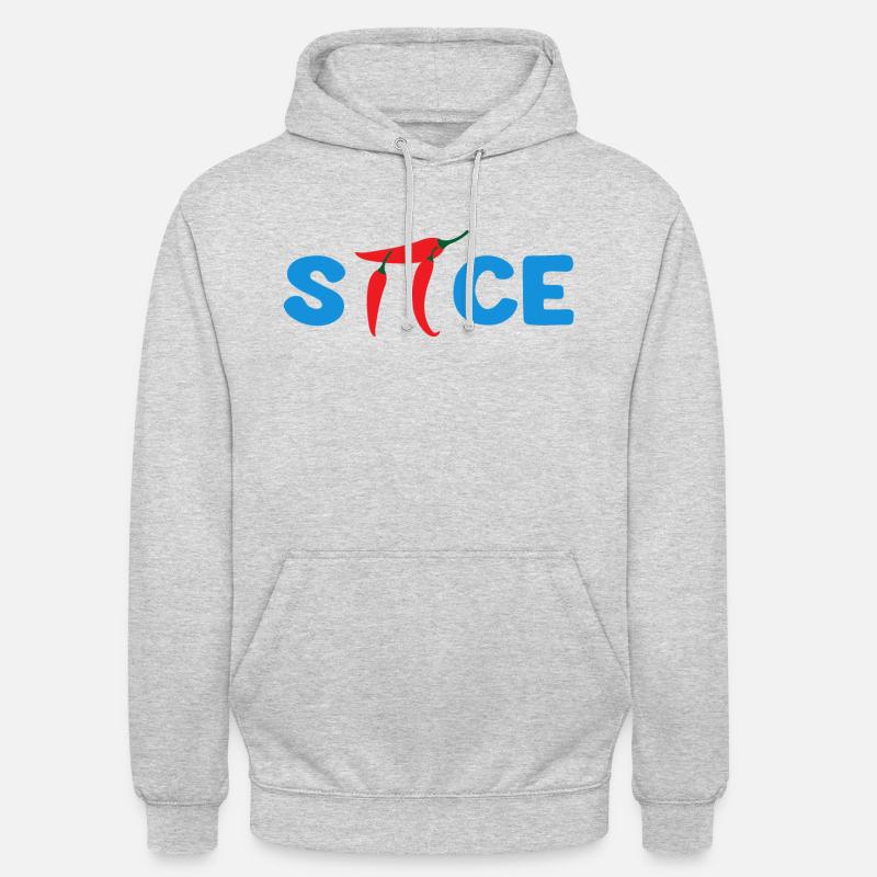 Spice Chilli PI Science Funny - Unisex Hoodie - light heather grey