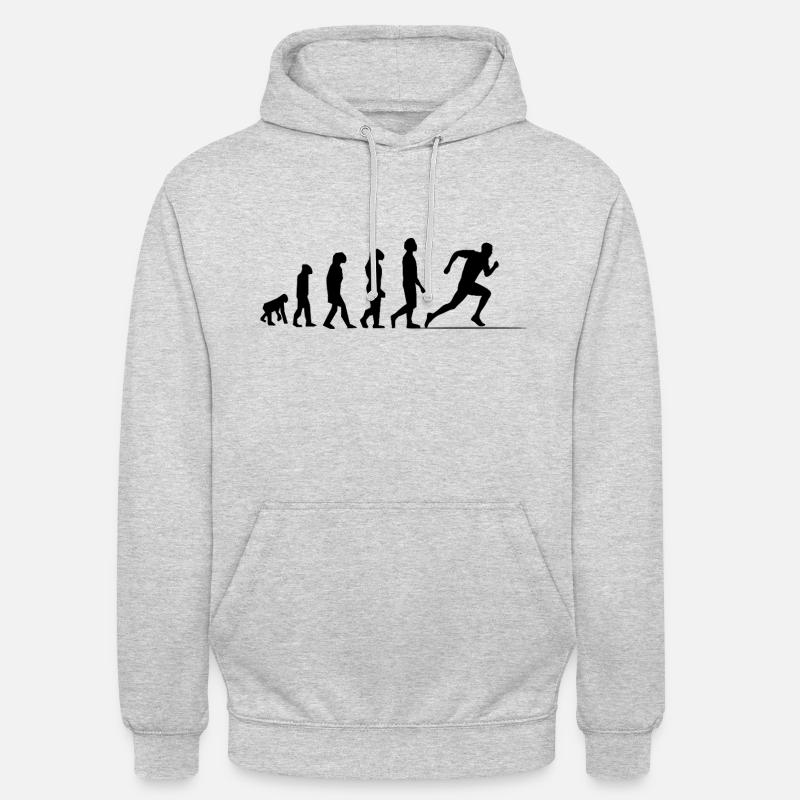 Evolution Sprint / Sprinter - Unisex Hoodie - light heather grey