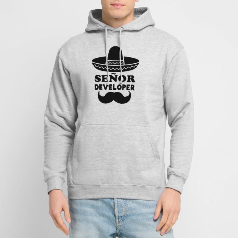Señor Developer for Programming & Senior Developer Sweat-shirt à capuche unisexe