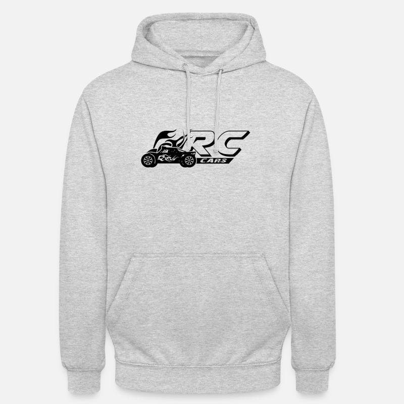 RC Modellbau - Unisex Hoodie - Hellgrau meliert