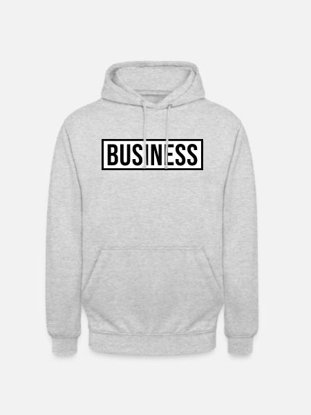 Business-Shirt - Unisex Hoodie - light heather grey