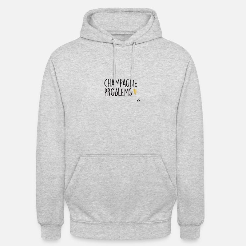 problems - Sweat-shirt à capuche unisexe - gris clair chiné