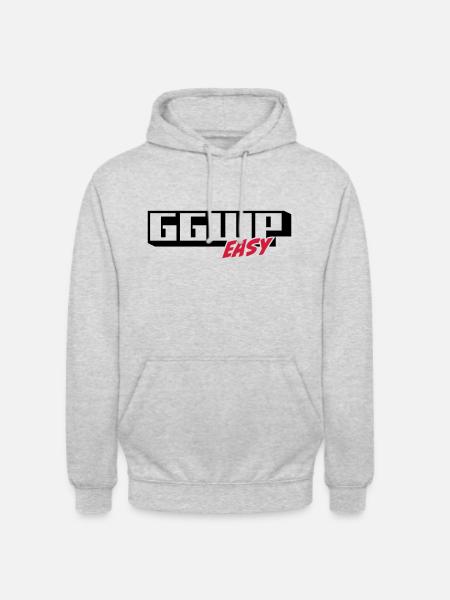 GG WP EASY - Unisex Hoodie - light heather grey