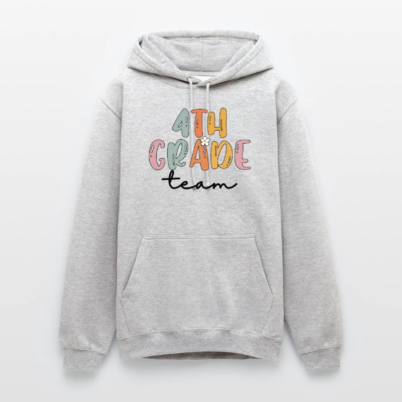 Team 4th Grade Squad Elementary School Unisex Hoodie