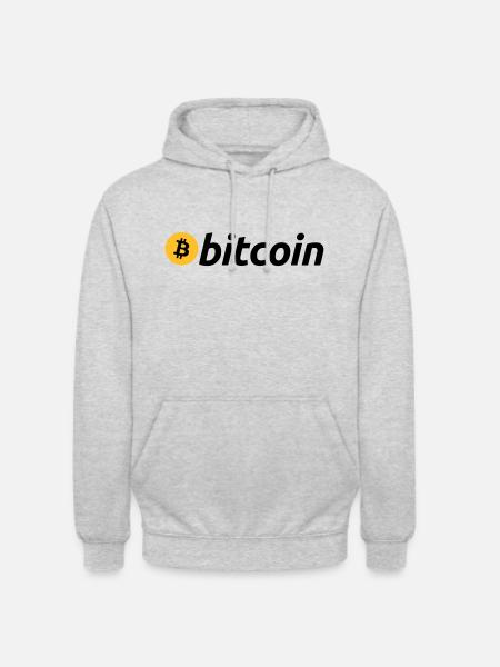 Bitcoin Maximalist - Unisex Hoodie - Hellgrau meliert