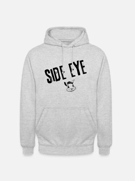 Subtile Blicke | Jugendwort - Unisex Hoodie - Hellgrau meliert