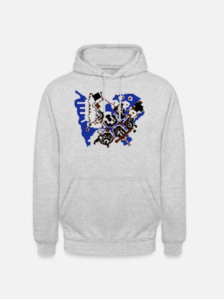 stormwind - Unisex Hoodie - light heather grey
