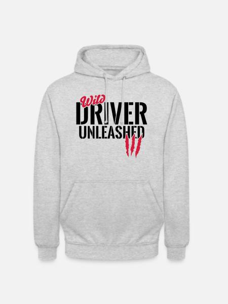 Wild rider unleashed - Unisex Hoodie - light heather grey