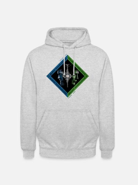 Fantastic Beasts 3 Dumbledore Grindelwald - Unisex Hoodie - light heather grey