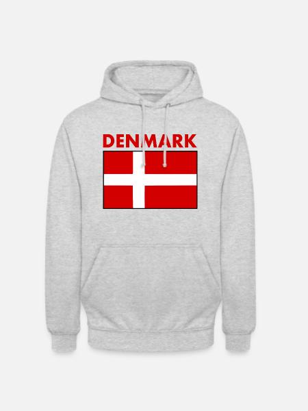 Denmark - Unisex Hoodie - light heather grey