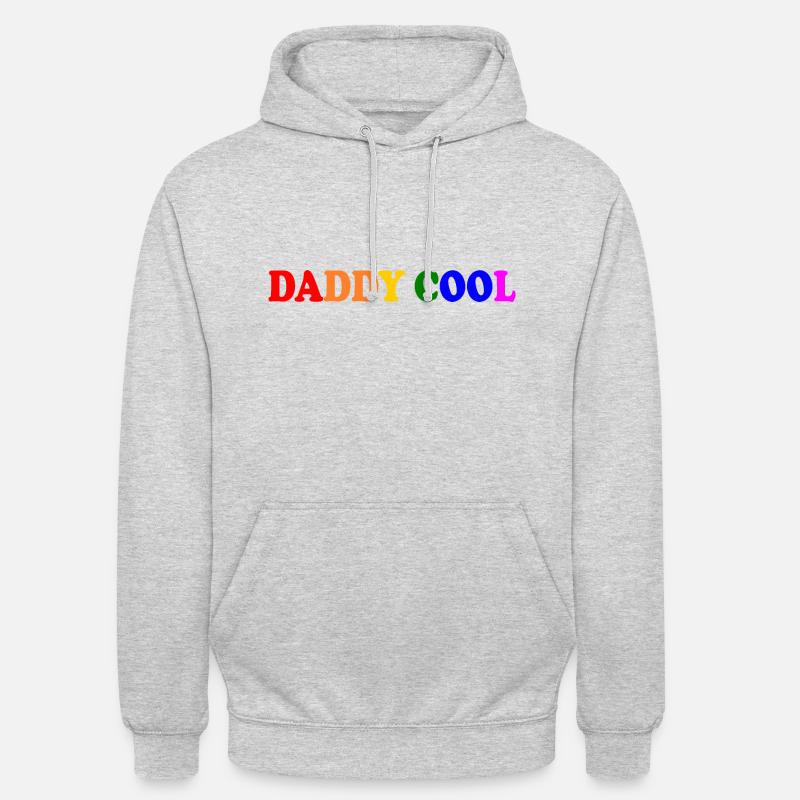 Daddy cool - Sweat-shirt à capuche unisexe - gris clair chiné