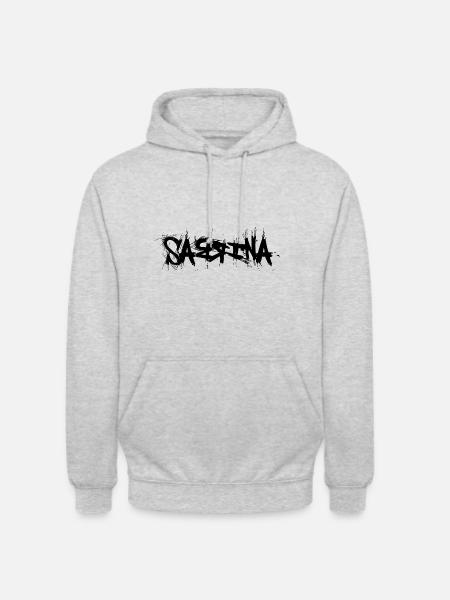 Sabrina - Unisex Hoodie - Hellgrau meliert