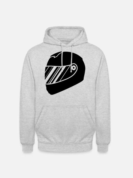Course de barre de course - Sweat-shirt à capuche unisexe - gris clair chiné