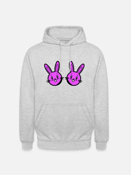 Easter Bunny Easter - Unisex Hoodie - light heather grey