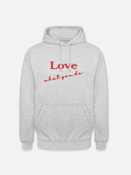 QUOTE,QUOTES,MESSAGE, MESSAGE,HUMOR - Unisex Hoodie - light heather grey
