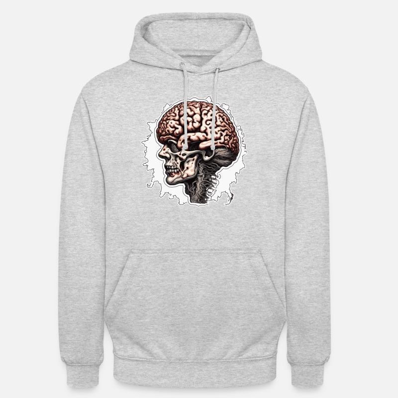 Brain / Knowledge / Intelligence / Clever / Thinking Unisex Hoodie