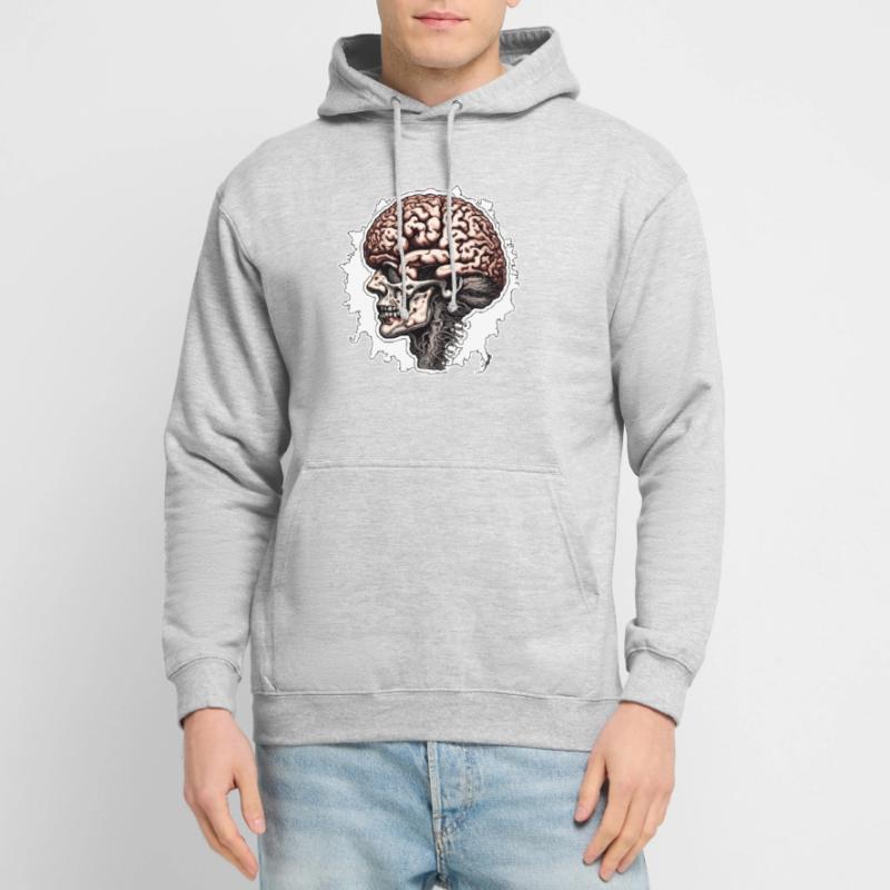 Brain / Knowledge / Intelligence / Clever / Thinking Unisex Hoodie
