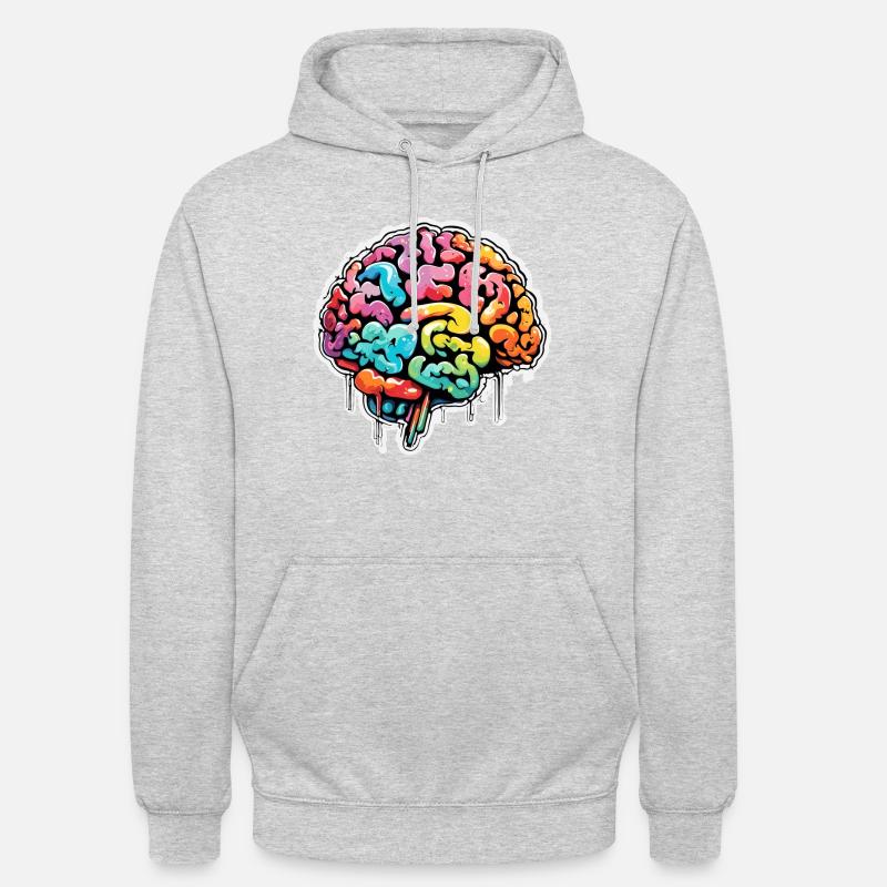 Brain / Knowledge / Intelligence / Clever / Thinking Unisex Hoodie