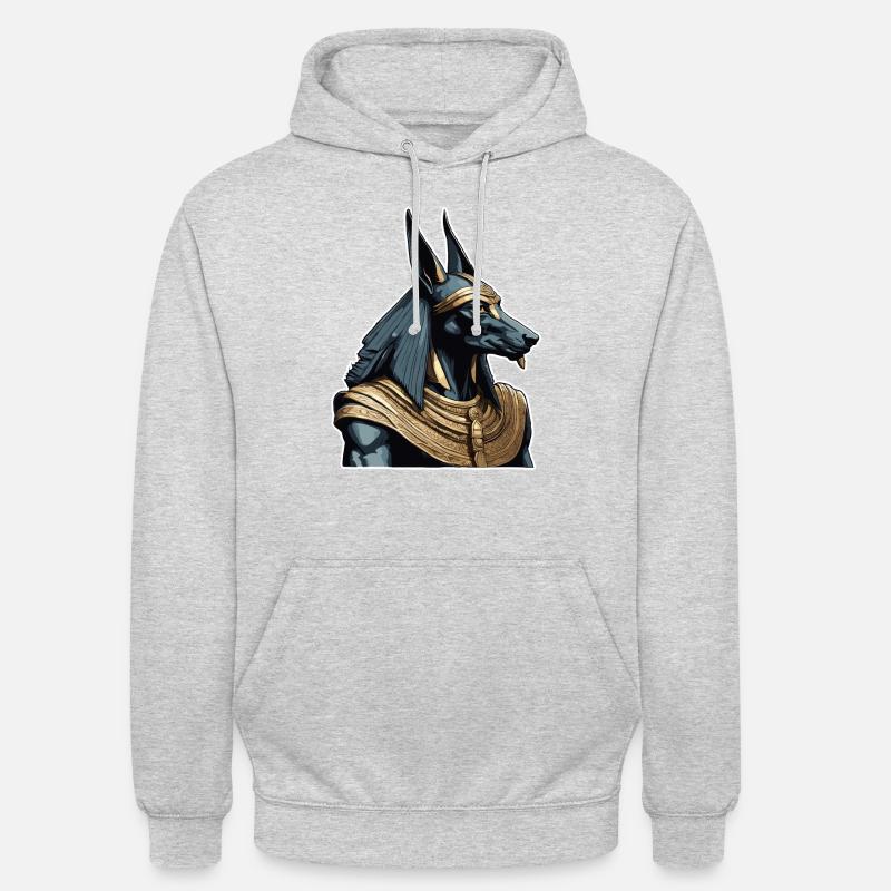 Egypt / Pharaoh / Mummies / Hieroglyphics / Sphinx - Unisex Hoodie - light heather grey