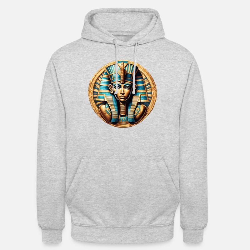 Egypt / Pharaoh / Mummies / Hieroglyphics / Sphinx - Unisex Hoodie - light heather grey