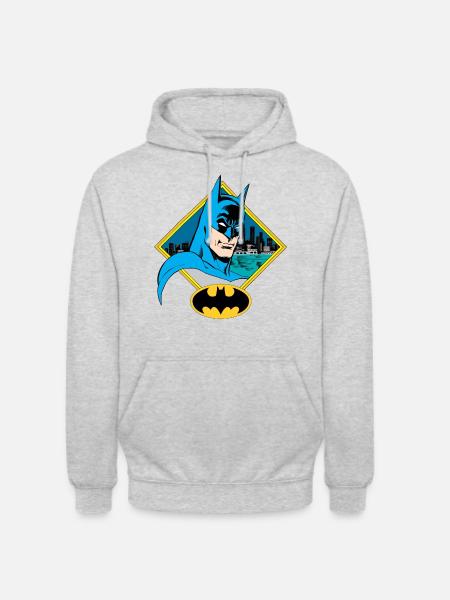 DC Comics Originals Batman Batsignal Gotham - Unisex Hoodie - light heather grey