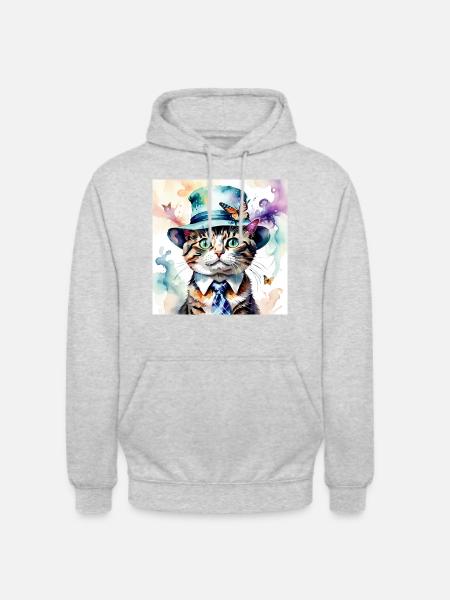 Monsieur Hercule - Unisex Hoodie - light heather grey