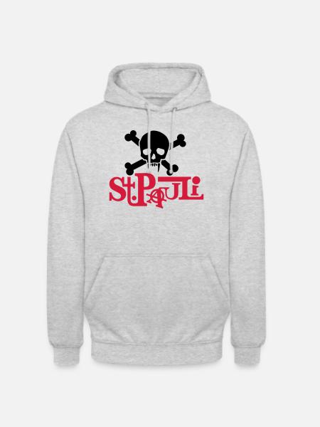 pauli01_2f - Unisex Hoodie - light heather grey