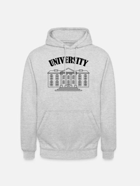 University - Unisex Hoodie - light heather grey