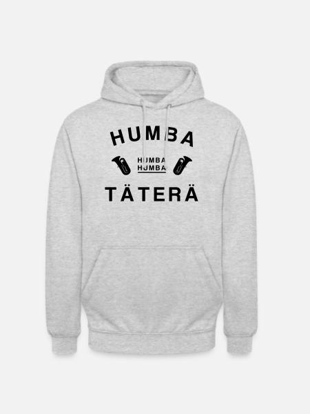 Humba Humba Humba Täterä - Unisex Hoodie - Hellgrau meliert