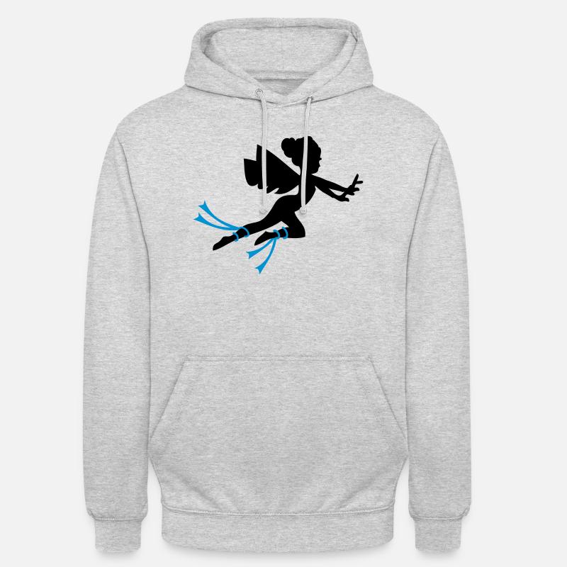 Fee griechischen Mythen - Unisex Hoodie - Hellgrau meliert