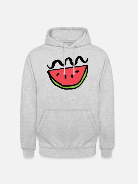 Curly Melon - Unisex Hoodie - light heather grey