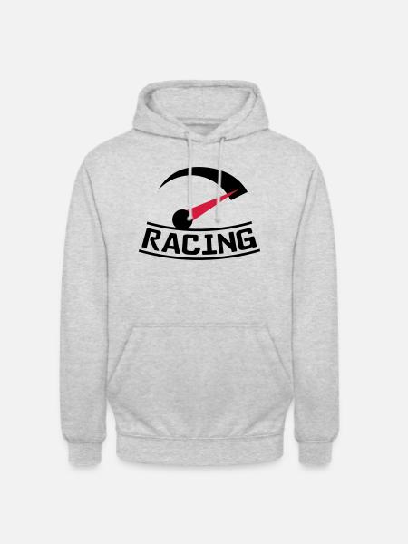 racing_gas - Unisex Hoodie - light heather grey